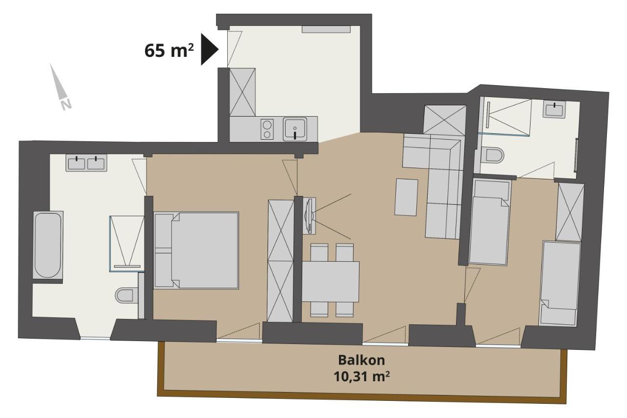 Steinergut Apartments 洛弗附近圣马丁 外观 照片
