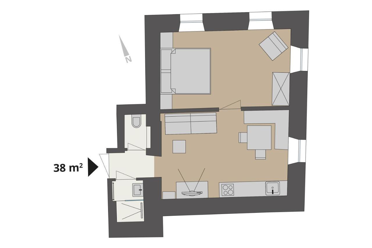 Steinergut Apartments 洛弗附近圣马丁 外观 照片